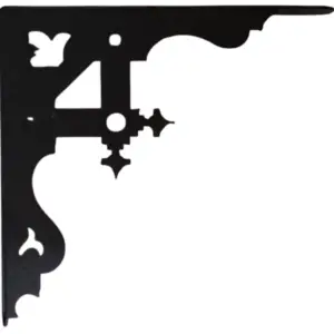 WBMS4 - Medium Brackets for Shelving (scroll)