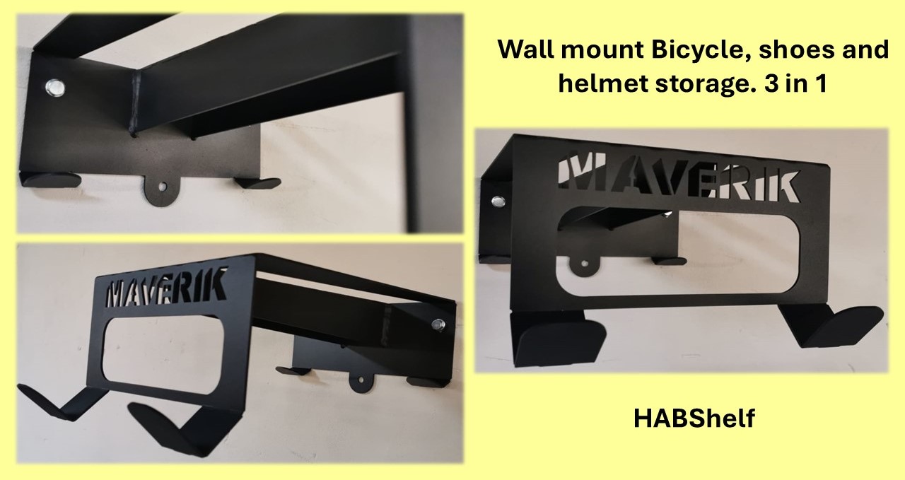 HAB Shelf - Wall mounted 3-in-1 storage - Image 2